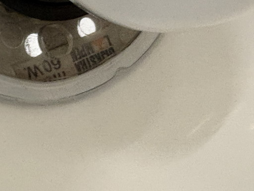 Vintage Dijkstra Vloerlamp avec deux bollen spaceage, à part schakelbaar jaren'60