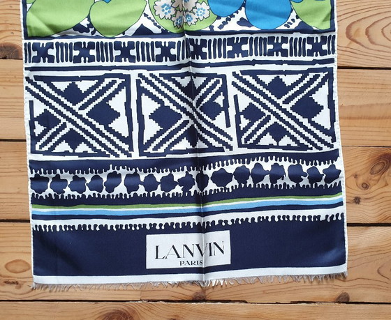 Image 1 of Echarpe Lanvin 138 cm pure soie