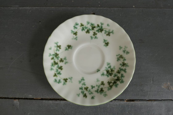 Image 1 of Tazza e piattino Shamrock Royal Albert vintage 8 x