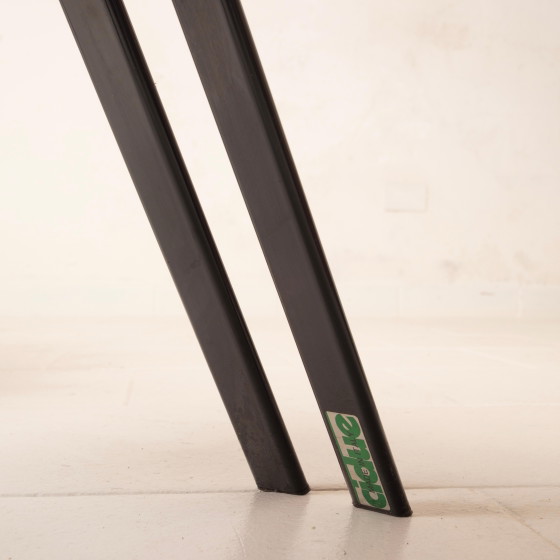 Sillas Clio de Acero y Cuero de Giorgio Cattelan para Cidue – Sillas de comedor, Leather, polished steel (photo 19 of 25)