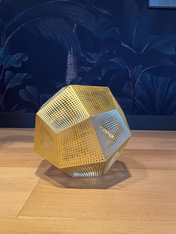 Image 1 of Tom Dixon Etch shade Brass Pendant Lamp