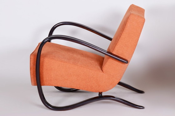 Sillón Art Déco restaurado, de J. Halabala para UP Zavody, haya, República Checa, década de 1930. – Sillones (photo 3 of 9)