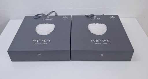 2 x Umage Evia medium white fire New Items