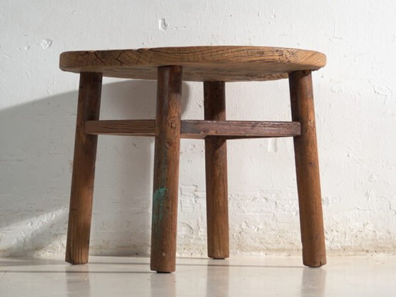 Tavolino basso rotondo antico in legno di olmo – Cina, circa 1930 – Tavolini da caffè (photo 24 of 40)