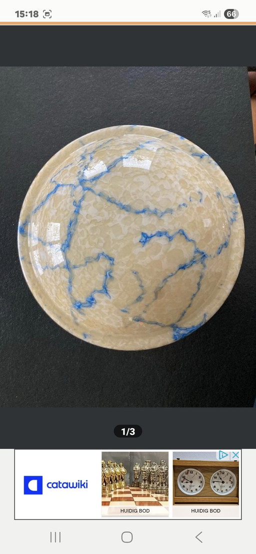 Suspension Art Déco, état neuf, grand modèle