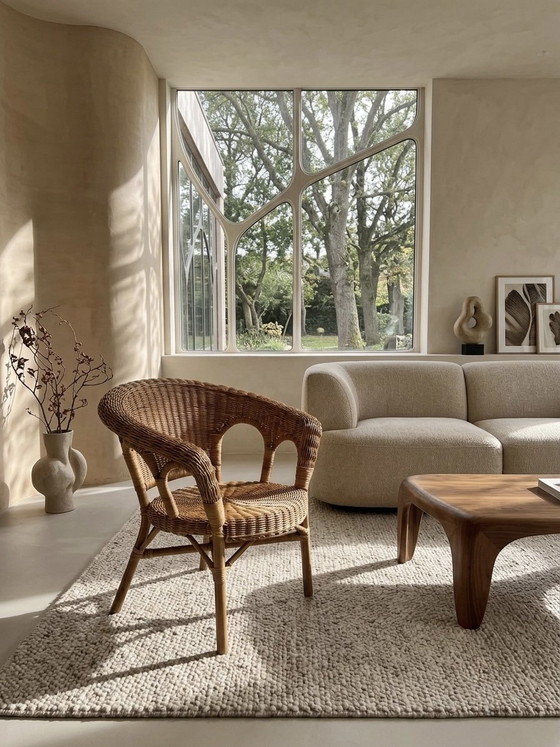 Image 1 of Vintage rattan armchair