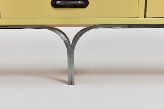 Image 1 of Industrial Vintage Mid-Century Sideboard, Steel, 1960s