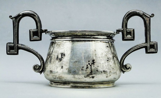 Biedermeier-Zuckerdose aus Silber, Österreich, 19. Jahrhundert – Tischdekoration, Silver (photo 3 of 13)
