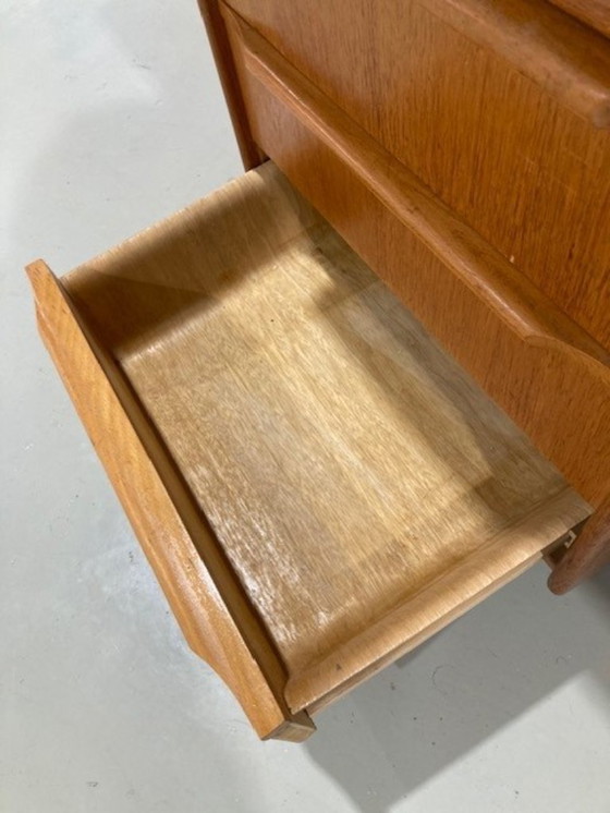 Image 1 of Bureau EB02 en bouleau avec chaise assortie