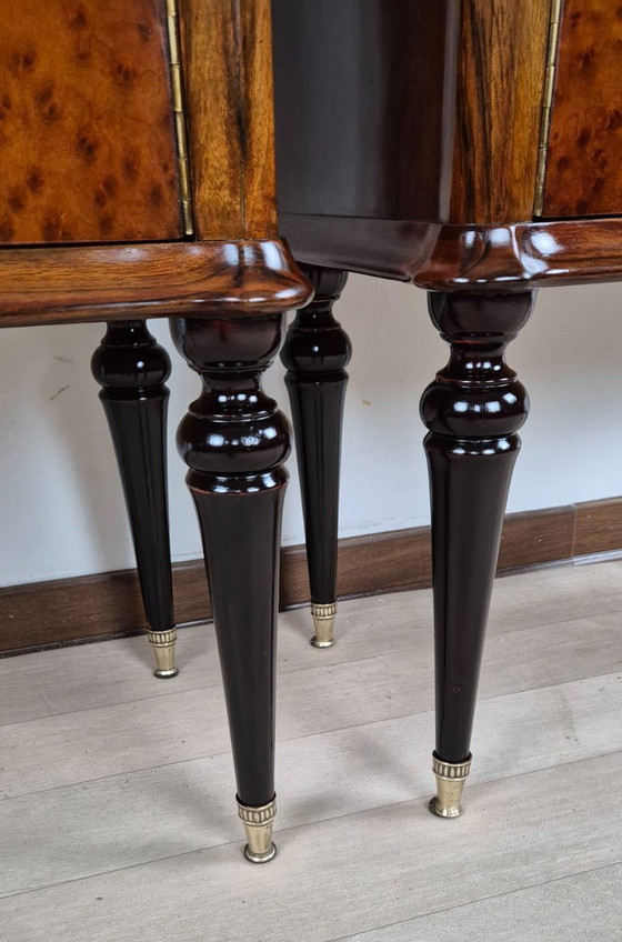 Image 1 of Art Deco bedside tables from the Marche region