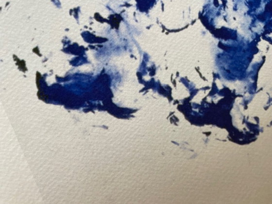 Image 1 of Yves Klein (1928-1962), Hommage a Tennessee Williams, 1960, copyright SABAM Belgique 2000, Gedrukt in Italië