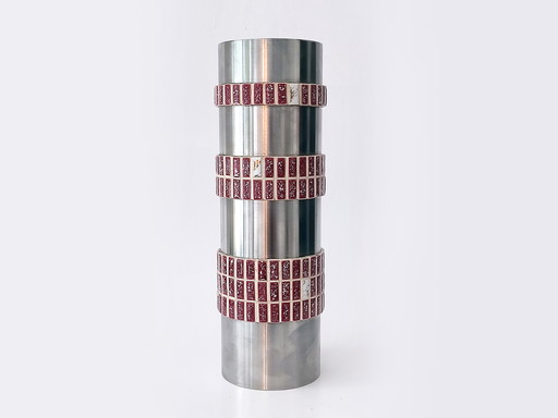 Vase Brutalist Aluminum Design