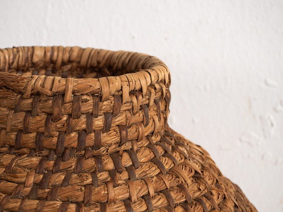 Cesta de mimbre antigua (c.1920) #1 – Objetos decorativos, Wicker, Rustic (photo 25 of 34)
