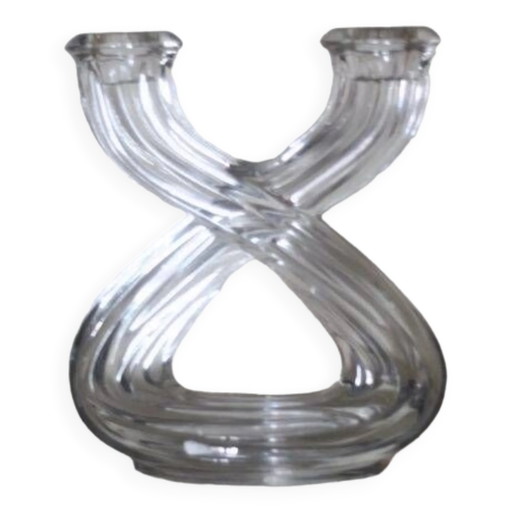 Vannes crystal candle holder