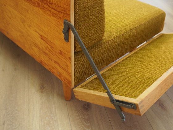 Image 1 of Eikenhouten bank, Deens ontwerp, jaren 1960, productie: Denemarken