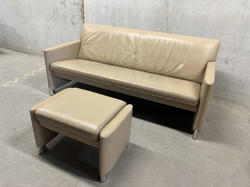 Jori So Good 2.5 seater sofa + Footstool