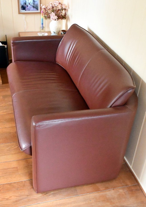 Fiabo, 3 en 2 zitsbank van Leolux – bankstel, Leather
