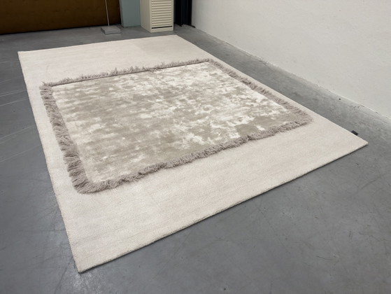 Leolux Frame Vloerkleed Stone 200x300, Vloerkleden en tapijten, Anders, Meerdere kleuren (foto 9 van 9)