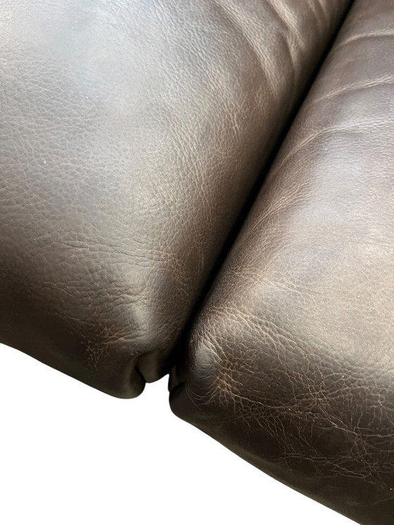 Image 1 of De Sede DS42 3 seater leather sofa