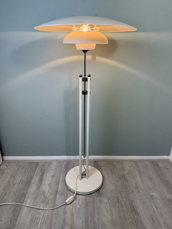 Splendida Lampada da Terra Vintage Danese Design Mid-Century – Lampade da terra, Metal (photo 4 of 15)