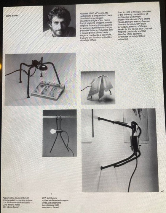 Image 1 of Lámpara Eddy Anywhere de Bellini + Ferreri para Luxo