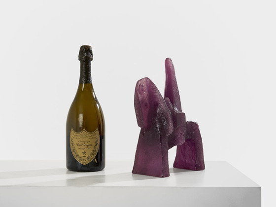 Image 1 of Sculptuur van glaspasta, Claude Wetzstein voor Daum, circa 1970.