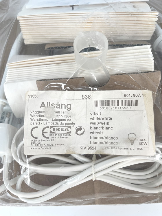Image 1 of Rare vintage IKEA Allsång wall lamp in OVP 1990s