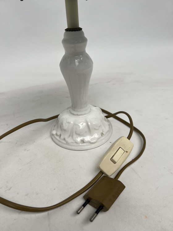 Lampe Tiffany vintage – Ceramic, Glass (photo 5 of 5)