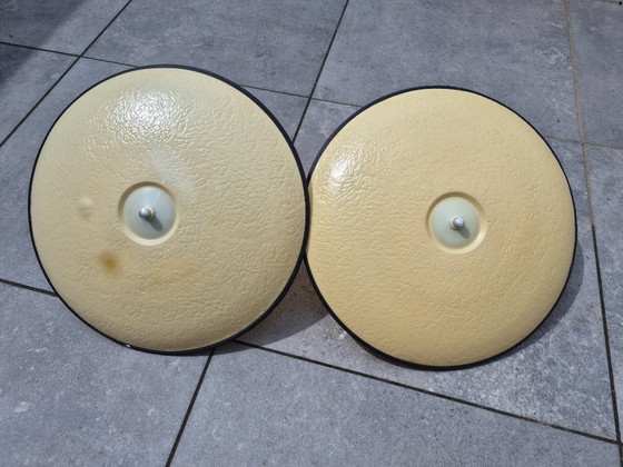 Image 1 of Twee plafondlampen jaren 50