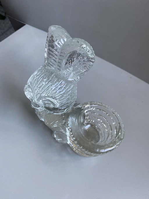 Egg cup or candle holder Rabbit Goebel