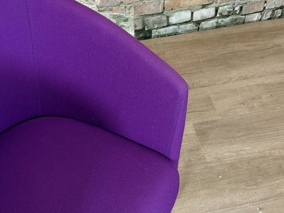 Artifort Megan morado - tela | René Holten, Sillas de comedor, Textil, Cromo, Púrpura, Modern (foto 9 de 12)