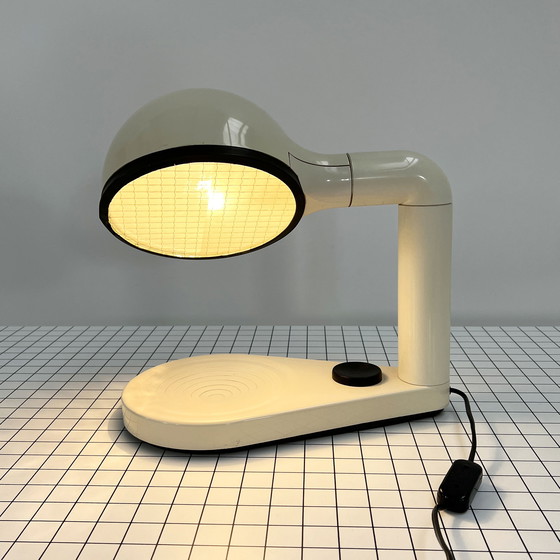 Image 1 of Drive bureaulamp van Adalberto Dal Lago voor Bieffeplast, 1970S