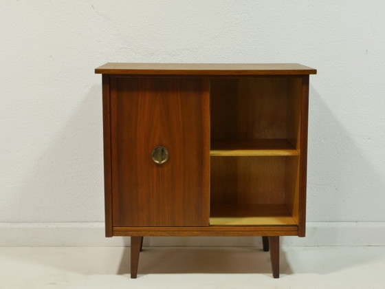 Image 1 of Buffet vintage / armoire de télévision / armoire de bar - années 1950, Allemagne