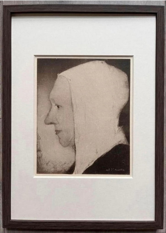 Image 1 of Jan Mankes 1889-1920 / 2 Heliograbados originales - Autorretratos Jan Mankes y su madre