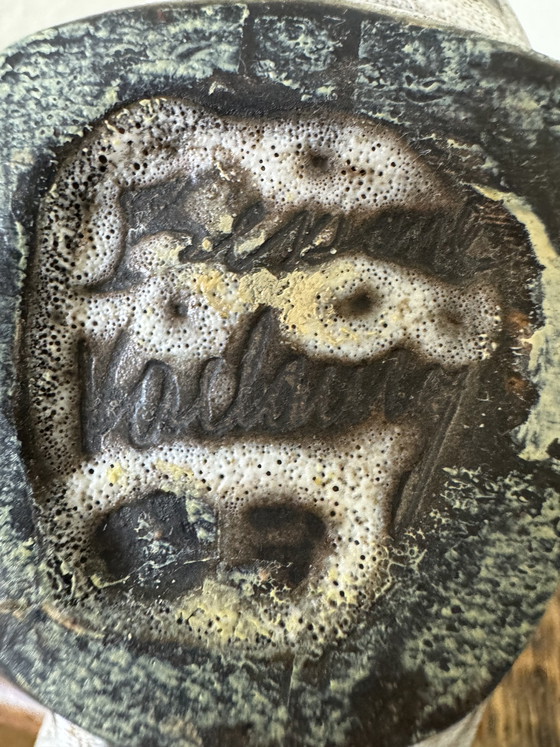 Image 1 of Keramisch sieradenbakje van Vallauris Bessone uit de jaren 60.