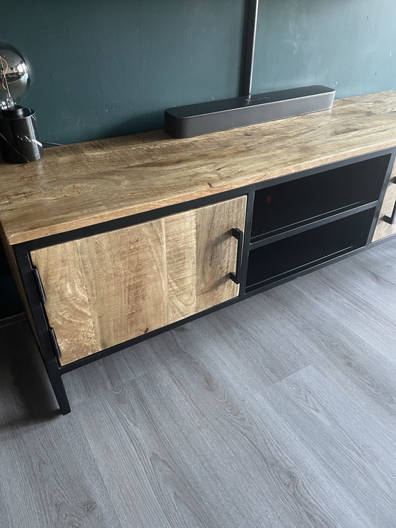 Image 1 of Tv meubel industriële stijl