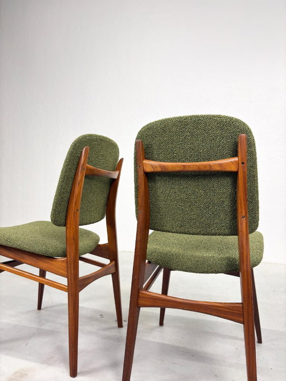 Image 1 of Set of 'Milan' dining chairs by Louis van Teeffelen for Wébé