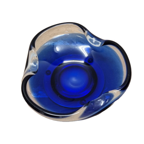 Image 1 of Ciotola in vetro di Murano blu