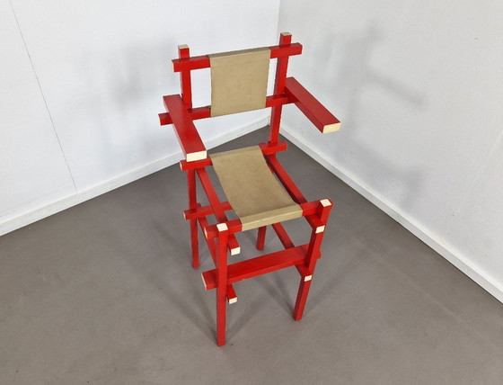 Gerrit Rietveld | Seggiolone | Replica vintage – Sedie da pranzo, Wood (photo 6 of 9)