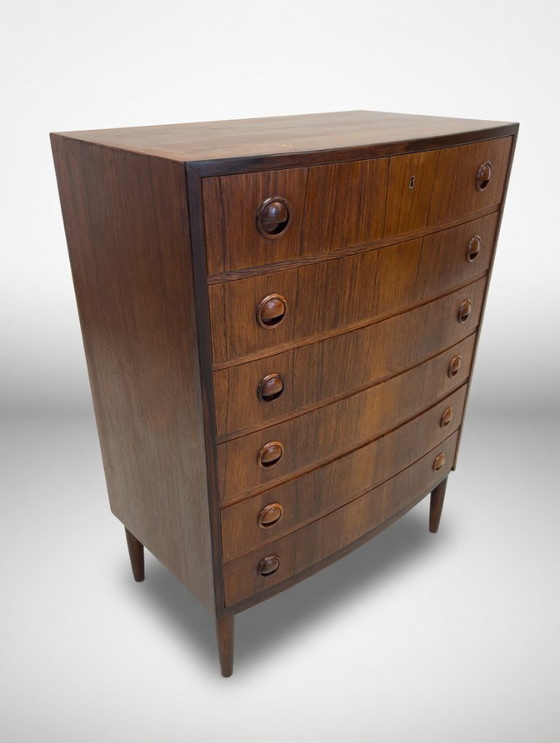 Image 1 of Commode cintrée en palissandre par Kai Kristiansen