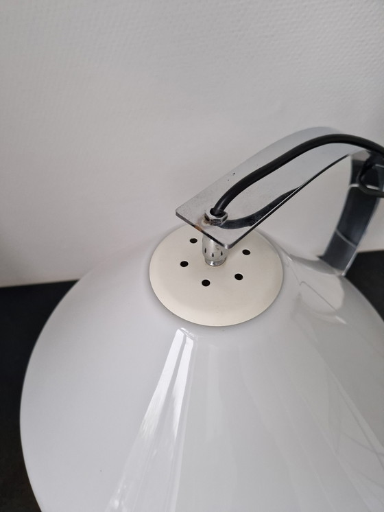 Image 1 of Vintage Raak table lamp design chrome tropic dresser lamp