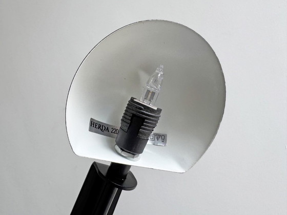 1x Vintage 80s Herda Arc / Booglamp / Bureaulamp – Bureaulampen, Metal (photo 9 of 10)