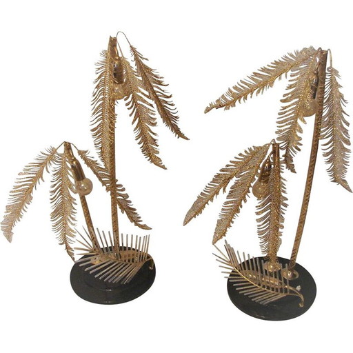 Pair of mid century lamps, 1960s