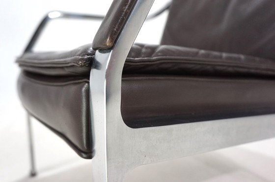 Image 1 of Knoll Art Collection Leder-Loungesessel von Rudolf B. Glatzel, 1970