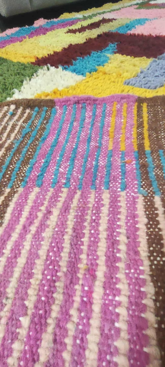 Image 1 of Tapis berbère 295 x 200 Boho tapis en laine neuve marocain