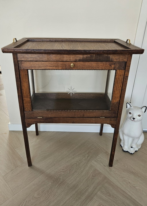 Vintage tea cabinet