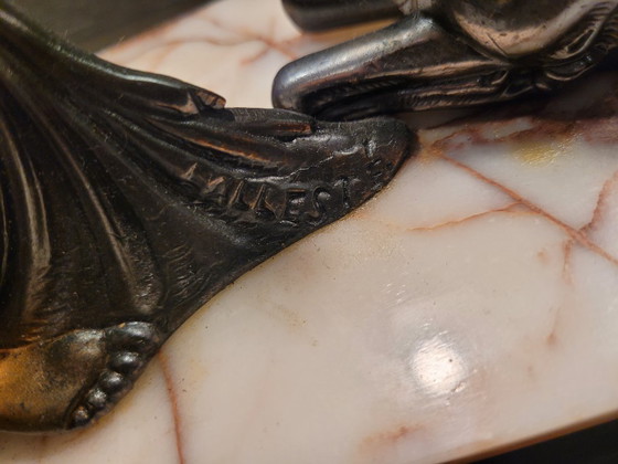 Image 1 of Sculpture Art Déco – signée MOLINS – vers 1930