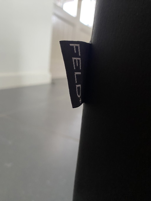 2 x Lederen zetel FELD