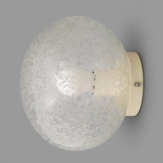 Image 1 of Par de lámparas de pared Stilnovo con difusor de cristal, años 60