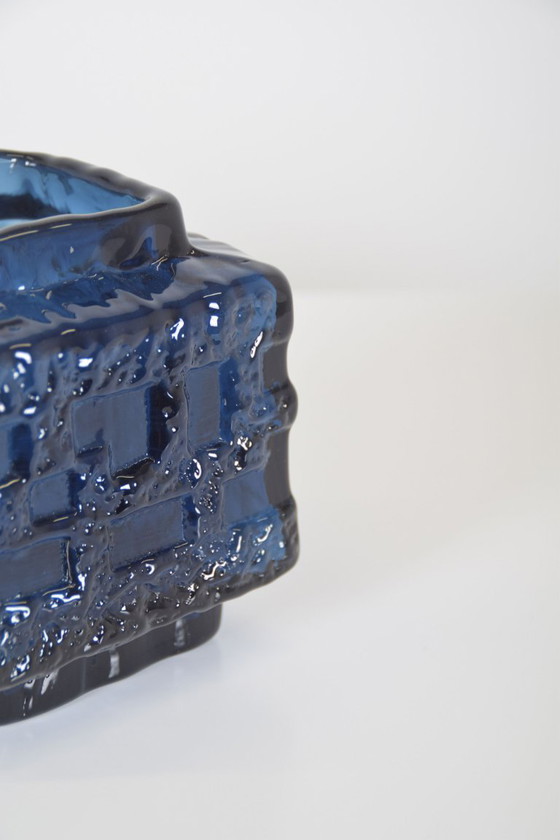 Zweedse vaas Cobolt door Göte Augustsson voor Ruda Glasbruk, jaren '60 – Vazen (photo 4 of 5)